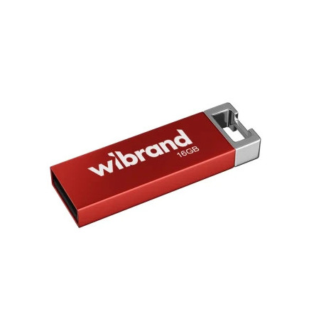 USB флеш накопичувач Wibrand 16GB Chameleon Red USB 2.0 (WI2.0/CH16U6R)