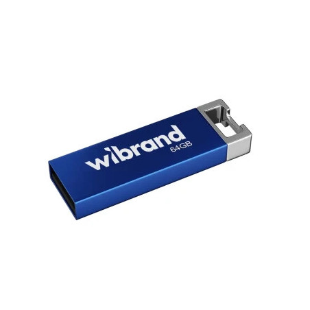 USB флеш накопичувач Wibrand 64GB Chameleon Blue USB 2.0 (WI2.0/CH64U6U)