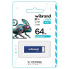 USB флеш накопичувач Wibrand 64GB Chameleon Blue USB 2.0 (WI2.0/CH64U6U)