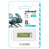 USB флеш накопичувач Wibrand 8GB Chameleon Green USB 2.0 (WI2.0/CH8U6LG)