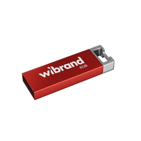 USB флеш накопичувач Wibrand 8GB Chameleon Red USB 2.0 (WI2.0/CH8U6R)
