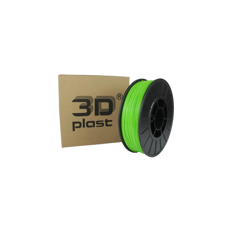 Пластик для 3D-принтера 3Dplast PLA 1.75мм, 0.85кг, green grass (3DPLA17508HRB)