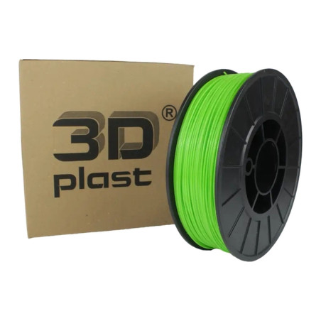 Пластик для 3D-принтера 3Dplast PLA 1.75мм, 0.85кг, green grass (3DPLA17508HRB)
