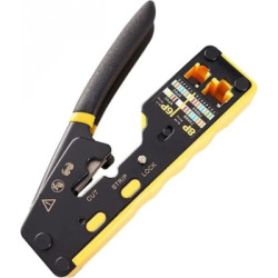 Інструмент Eserver RJ-45 (8P8C), RJ-12/11 (6P6C/6P4C), для прохідних конекторів (WT-4227B)