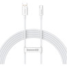 Дата кабель USB 2.0 AM to USB-C 1.5m Superior Fast Charging 100W moon white Baseus (P10320102214-02)