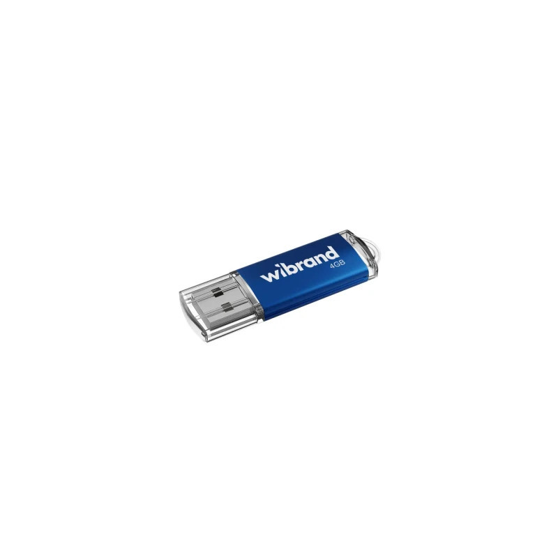 USB флеш накопичувач Wibrand 4GB Cougar Blue USB 2.0 (WI2.0/CU4P1U)