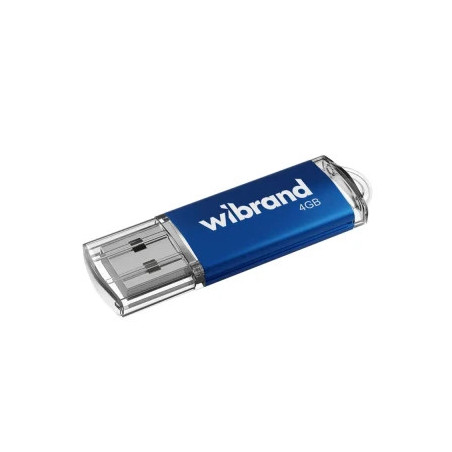 USB флеш накопичувач Wibrand 4GB Cougar Blue USB 2.0 (WI2.0/CU4P1U)