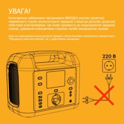 Зарядна станція Must 1000W 1280Wh (EM1024S)