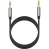 Кабель мультимедійний 3.5mm M to 3.5mm M 2.0m AV119 black Ugreen (10735)