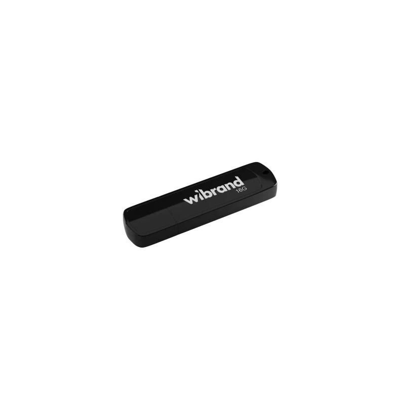 USB флеш накопичувач Wibrand 16GB Grizzly Black USB 2.0 (WI2.0/GR16P3B)