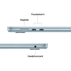 Ноутбук Apple MacBook Air 15 M5 A3448 Sky Blue (MDVU4UA/A)