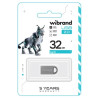 USB флеш накопичувач Wibrand 32GB lynx Silver USB 2.0 (WI2.0/LY32M2S)