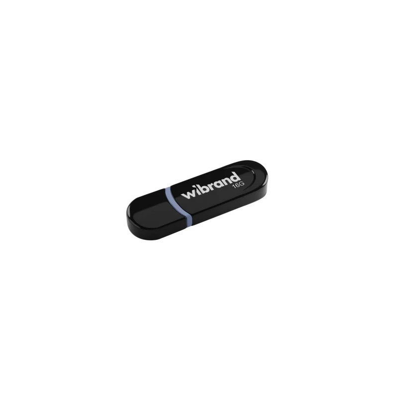 USB флеш накопичувач Wibrand 16GB Panther Black USB 2.0 (WI2.0/PA16P2B)