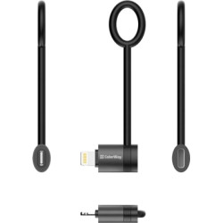 Перехідник USB-C F to Lightning M black ColorWay (CW-AD-LC)