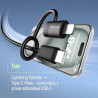 Перехідник USB-C F to Lightning M black ColorWay (CW-AD-LC)