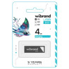 USB флеш накопичувач Wibrand 4GB Stingray Grey USB 2.0 (WI2.0/ST4U5G)