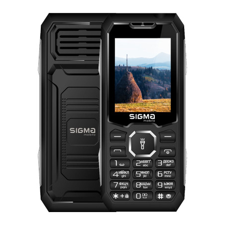 Мобільний телефон Sigma X-style 341 BRO Type-C Black (4827798368411)