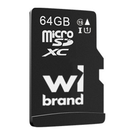 Карта пам'яті Wibrand 64GB mictoSD class 10 UHS-I (WICDXU1/64GB)