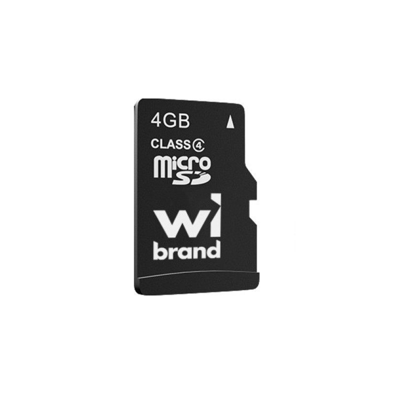 Карта пам'яті Wibrand 4GB mictoSD class 4 (WICDC4/4GB)