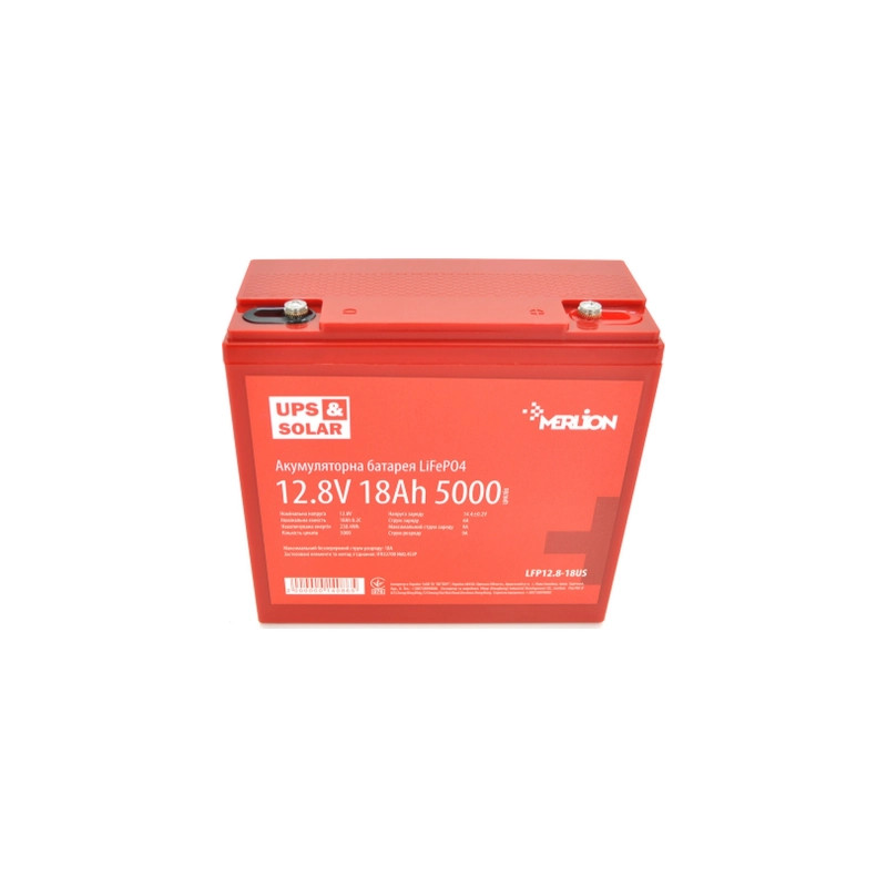 Батарея LiFePo4 Merlion LFP12.8-18