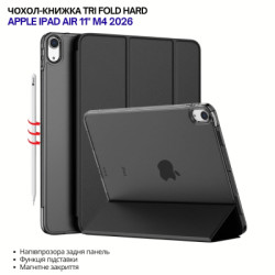 Чохол до планшета BeCover Tri Fold Hard Apple iPad Air 11" M4 2026 Black (715242)