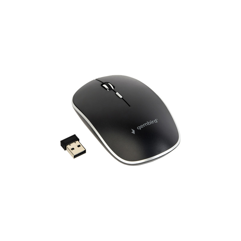 Мишка Gembird MUSW-4BS-01 Wireless Black (MUSW-4BS-01)