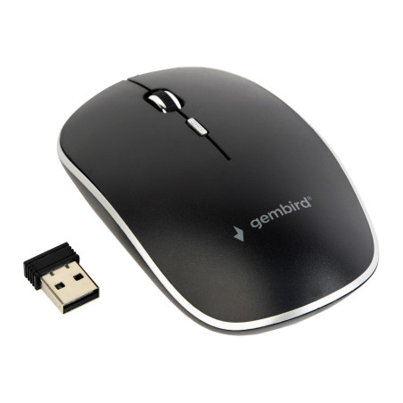 Мишка Gembird MUSW-4BS-01 Wireless Black (MUSW-4BS-01)