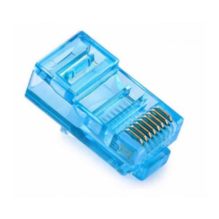 Конектор RJ45 cat.5e UTP 8P8C Blue 100 шт Merlion (05355)