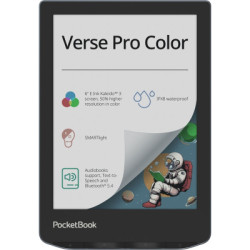 Електронна книга Pocketbook 634K3 Verse Pro Color, StormySea (PB634K3-1-CIS)