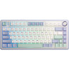 Клавіатура Aula F75 Gasket Greywood V3 switch Hot-Swap PBT Wireless/Bluetooth/USB White (6948391208640)