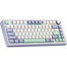 Клавіатура Aula F75 Gasket Greywood V3 switch Hot-Swap PBT Wireless/Bluetooth/USB White (6948391208640)