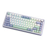 Клавіатура Aula F75 Gasket Greywood V3 switch Hot-Swap PBT Wireless/Bluetooth/USB White (6948391208640)