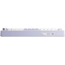 Клавіатура Aula F75 Gasket Greywood V3 switch Hot-Swap PBT Wireless/Bluetooth/USB White (6948391208640)