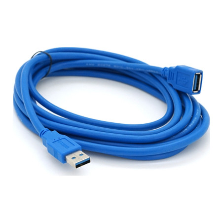 Дата кабель USB 3.0 AM/AF 3.0m blue Voltronic (YT-3.0AM\AF-3.0BL)