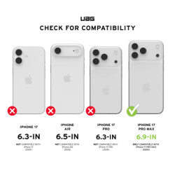 Скло захисне UAG iPhone 17 Pro Max Transparent (14438211VNA)