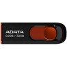 USB флеш накопичувач ADATA 32Gb C008 black+red (AC008-32G-RKD)
