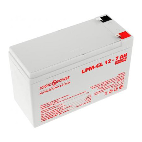 Батарея до ДБЖ LogicPower LPM-GL 12В 7Ач (6560)