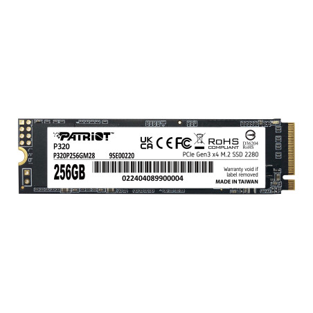 Накопичувач SSD M.2 2280 256GB Patriot (P320P256GM28)