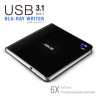 Оптичний привід Blu-Ray ASUS SBW-06D5H-U/BLK/G/AS (90DD02G0-M29000)