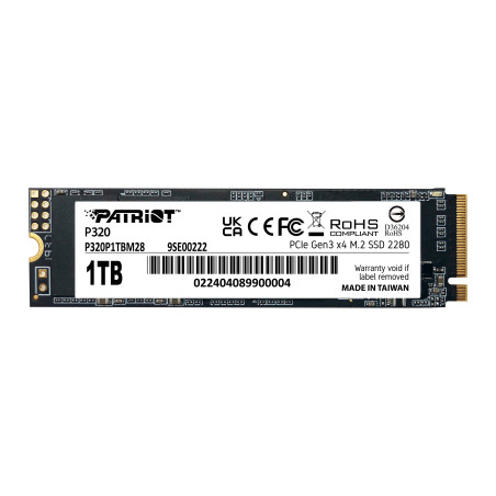 Накопичувач SSD M.2 2280 1TB Patriot (P320P1TBM28)
