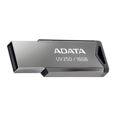 USB флеш накопичувач ADATA 16GB AUV 250 Silver USB 2.0 (AUV250-16G-RBK)