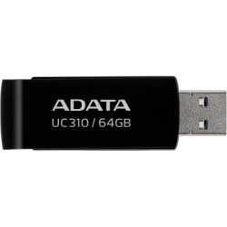 USB флеш накопичувач ADATA 64GB UC310 Black USB 3.0 (UC310-64G-RBK)