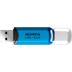 USB флеш накопичувач ADATA 32GB C906 Blue USB 2.0 (AC906-32G-RWB)