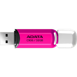 USB флеш накопичувач ADATA 32GB C906 Pink USB 2.0 (AC906-32G-RPP)