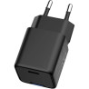 Зарядний пристрій ColorWay GaN Mini 25W PD Port PPS USB-C black (CW-CHS052PD-BK)