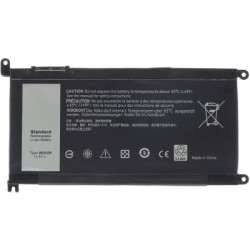 Акумулятор до ноутбука Dell Inspiron 15-5568 WDX0R, 41Wh (3700mAh), 3cell, 11.4V, Li-ion AlSoft (A71072)