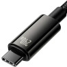 Дата кабель USB-C to USB-C 1.0m 240W Black Baseus (CAWJ040001)