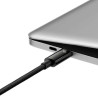 Дата кабель USB-C to USB-C 1.0m 240W Black Baseus (CAWJ040001)