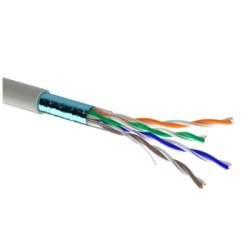 Кабель мережевий OK-Net FTP 305м cat.5e (F/UTP-cat.5E) (КПВЭ-ВП (200) 4*2*0,51)