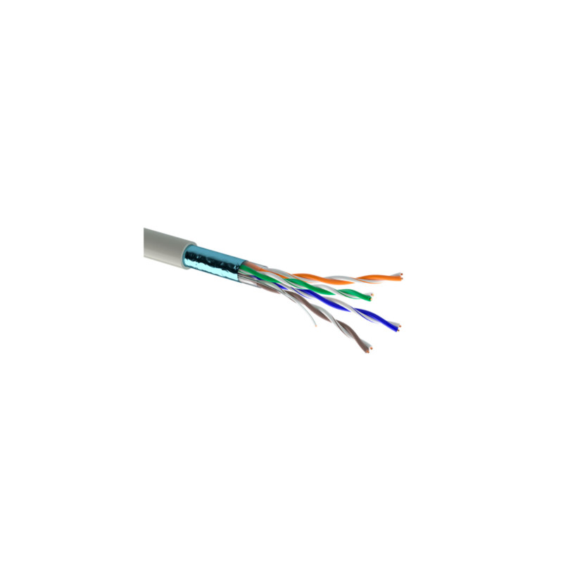 Кабель мережевий OK-Net FTP 305м cat.5e (F/UTP-cat.5E) (КПВЭ-ВП (200) 4*2*0,51)